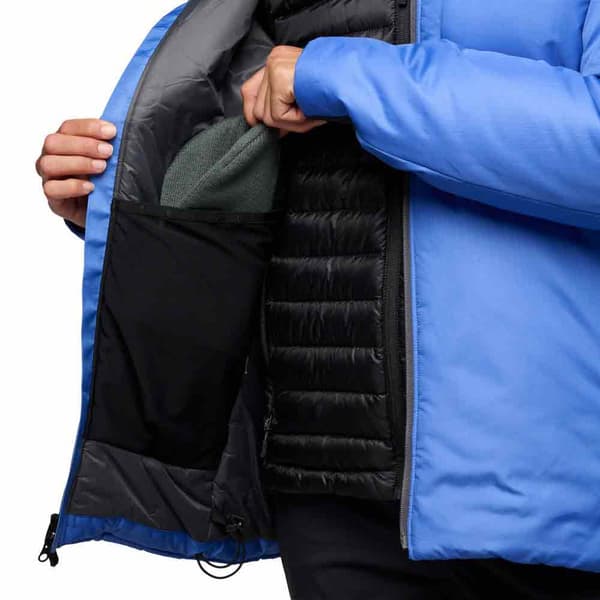 Black Diamond Belay Parka Blå M Kvinde