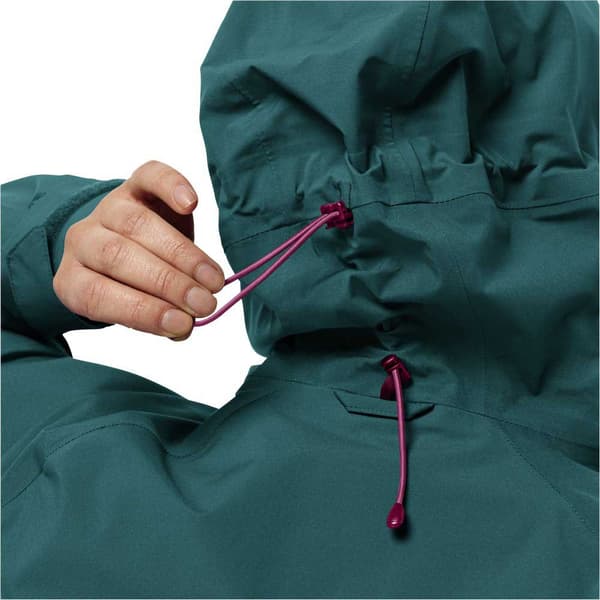Jack Wolfskin Morobbia 3l Jakke Grøn S Kvinde