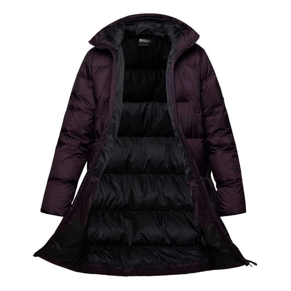 Jack Wolfskin Wandermood Down Parka Lilla L Mand
