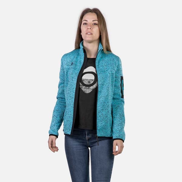 Izas Novi W Fleece Blå XS Kvinna