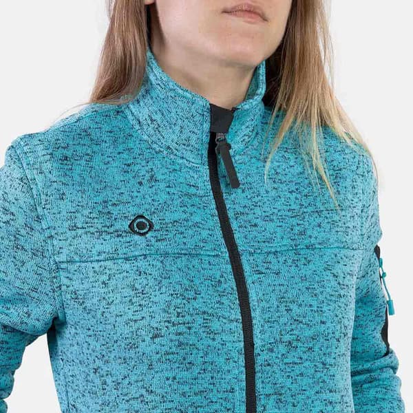Izas Novi W Fleece Blå XS Kvinna