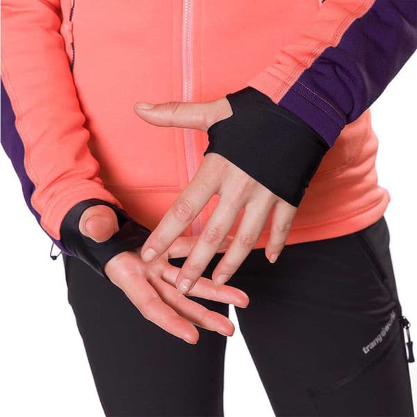Trangoworld Trx2 Stretch Pro Fleecejakke Med Hætte Orange M Kvinde