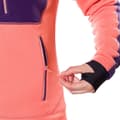 Miniatyrbillede 6 af 7: Trangoworld Trx2 Stretch Pro Fleecejakke Med Hætte Orange M Kvinde