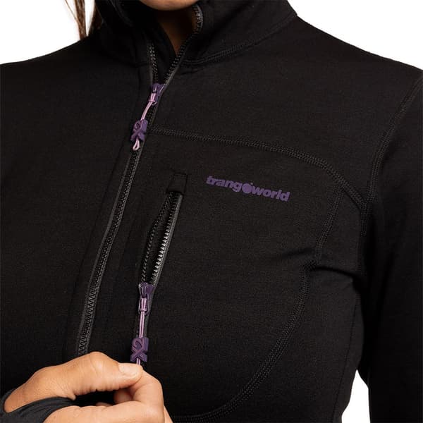 Trangoworld Trx2 Stretch Pro Fleece Sort XS Kvinde