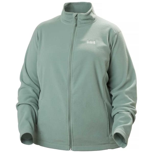 Helly Hansen Daybreaker Plus Fleecejakke Med Fuld Lynlås Grøn 3X Kvinde