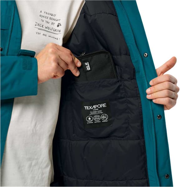 Jack Wolfskin Winterlager Parka Sininen 2XL Mies