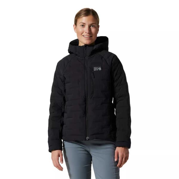 Mountain Hardwear Stretch Dunjakke Sort M Kvinde