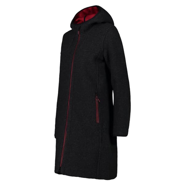 Cmp Fix Hood 32m1616 Jakke Sort M Kvinde