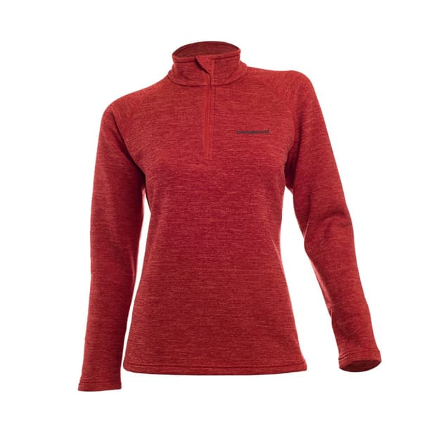 Trangoworld Nivi 11 Fleece Med Halv Dragkedja Röd L Kvinna