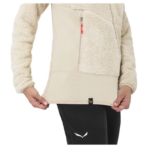 Salewa Tognazza Polarlite Fleecejakke Med Hætte Beige XL Kvinde
