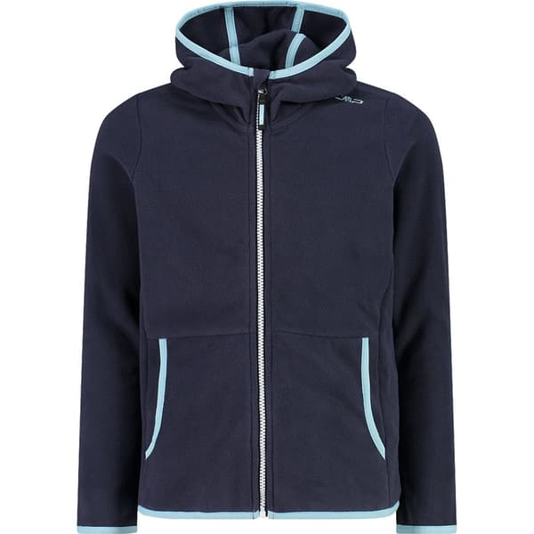 Cmp Fix Hood 32h1375 Fleecejakke Med Hætte Blå 4 Years