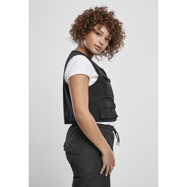 Urban Classics Short Tactical Big Jakke Sort 3XL Kvinde