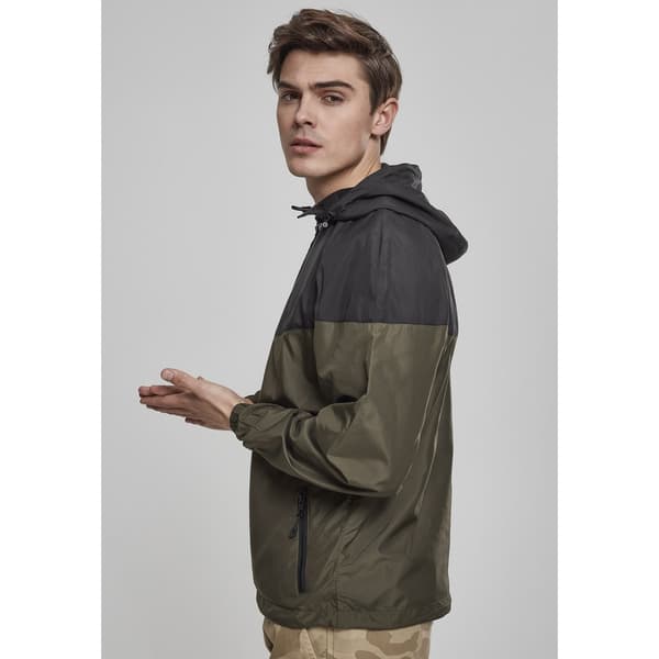 Urban Classics 2-tone Windstopper Jakke Sort 2XL Mand