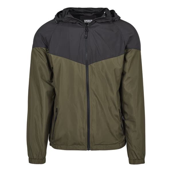 Urban Classics 2-tone Windstopper Jakke Sort 2XL Mand