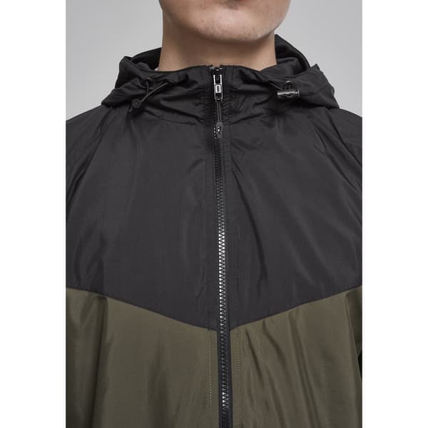 Urban Classics 2-tone Windstopper Jakke Sort 2XL Mand