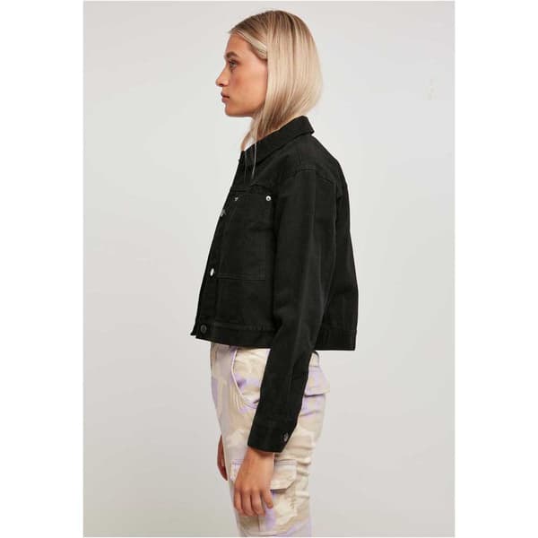 Urban Classics Boxy Worker Jakke Sort 5XL Kvinde