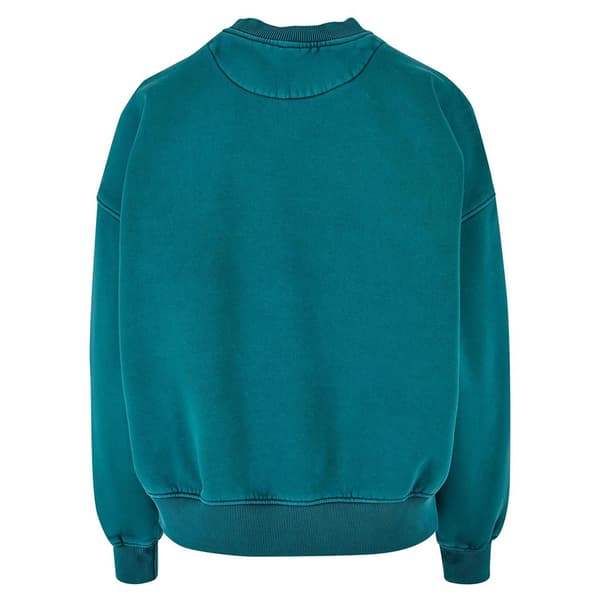 Urban Classics Oversized Stone Washed Trøje Grøn 3XL Kvinde