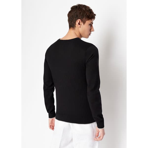 Armani Exchange 8nzm6a_zm1hz Trøje Sort S Mand