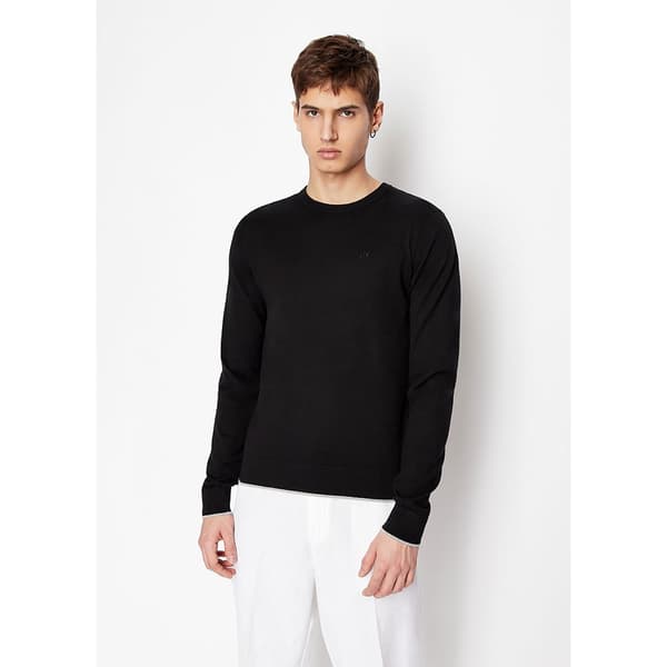 Armani Exchange 8nzm6a_zm1hz Trøje Sort S Mand