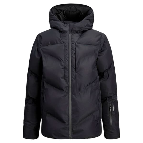Jack & Jones Slay Heat Quilted Pufferjakke Sort 14 Years Dreng