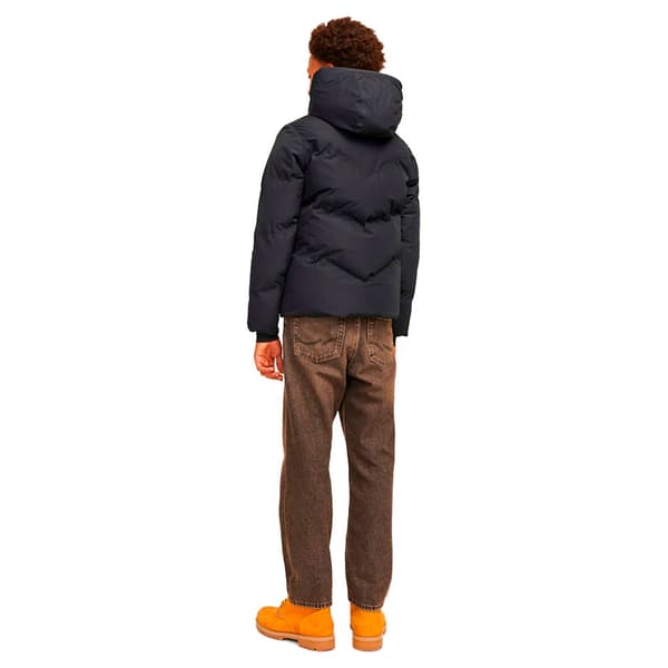 Jack & Jones Slay Heat Quilted Pufferjakke Sort 14 Years Dreng