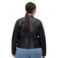 Miniatyrbillede 2 af 3: Vero Moda Curve Cfavodona Læderjakke Sort 50 Kvinde