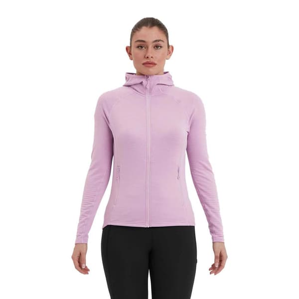 Montane Protium Lite Fleecejakke Med Hætte Rosa XL Kvinde