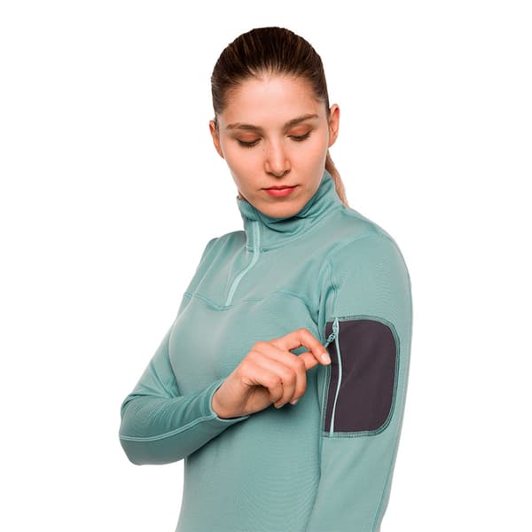 Trangoworld Figarol Fleece Grøn L Kvinde