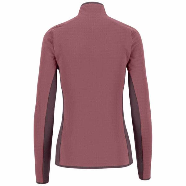 Karpos Marmolada Fleece Med Halv Dragkedja Rosa S Kvinna