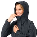 Miniatyrbillede 2 af 3: Jack Wolfskin Kammweg 2l Jakke Sort XS Kvinde