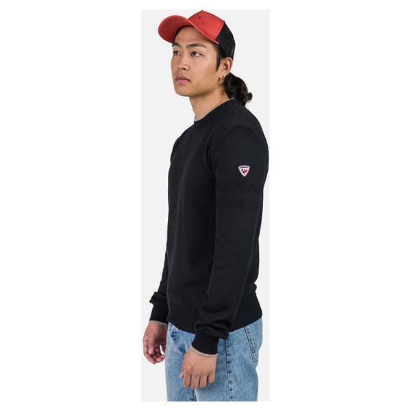Rossignol New Stripe Round Neck Knit Tröja Svart S Man