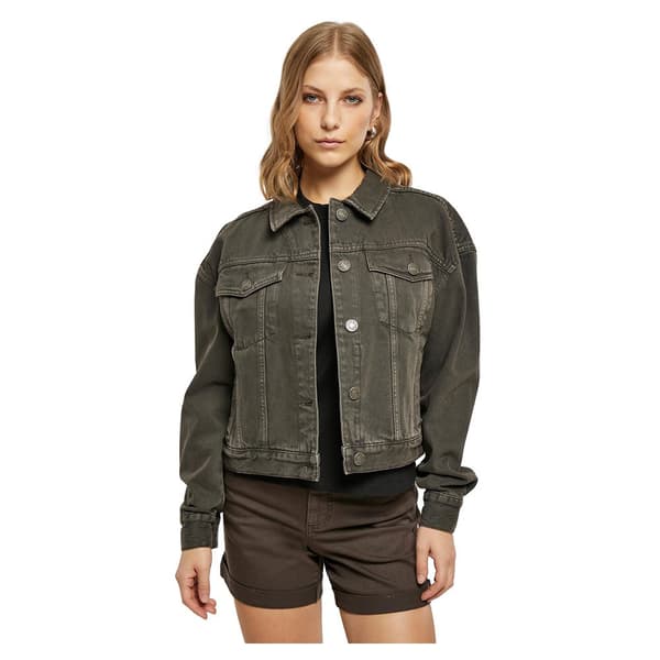 Urban Classics Oversized Colored Denim Jakke Brun 2XL Kvinde