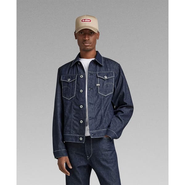 G-star Arc Jeansjacka Blå XL Man