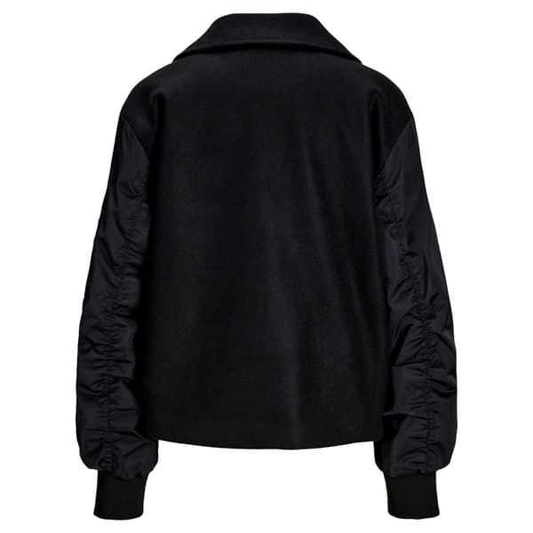 Jack & Jones Harper Mix Biker Jjxx Trenchcoat Svart M Kvinna