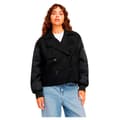 Miniatyrbild 1 av 6: Jack & Jones Harper Mix Biker Jjxx Trenchcoat Svart M Kvinna