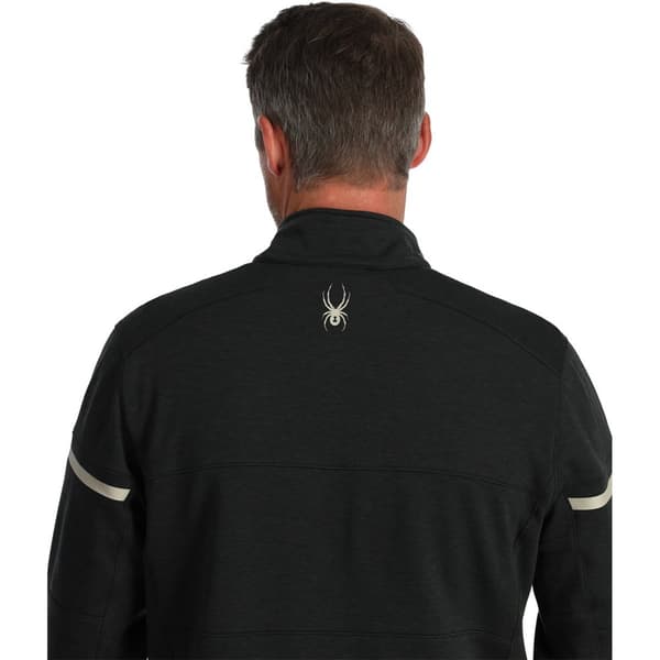 Spyder Speed Puolivetoketjullinen Fleecetakki Musta M Mies