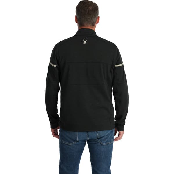 Spyder Speed Puolivetoketjullinen Fleecetakki Musta M Mies
