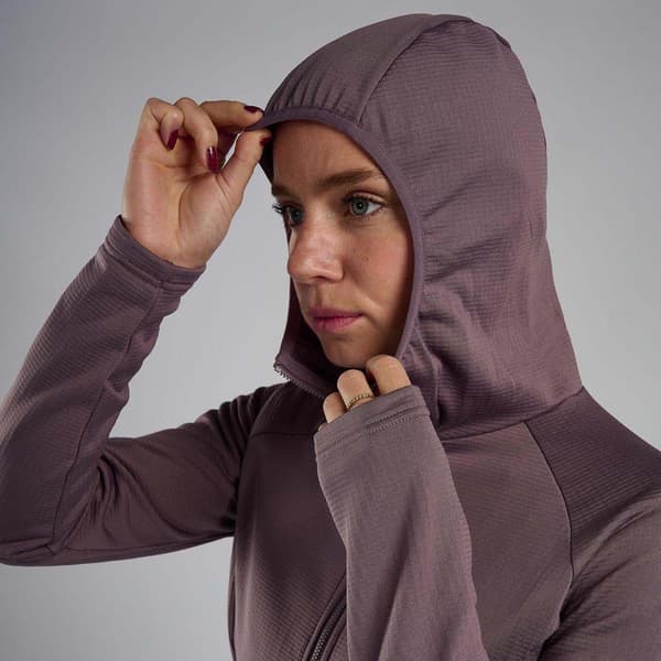 Montane Protium Fleecejacka Med Dragkedja Lila XS Kvinna