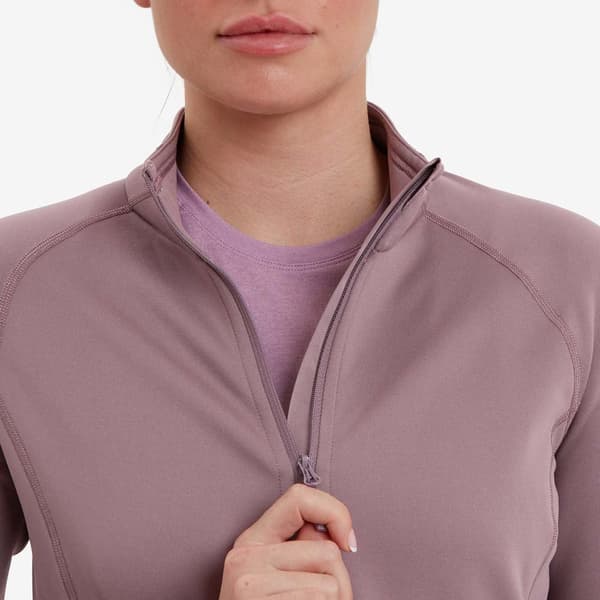 Montane Fury Lite Vetoketjullinen Fleecetakki Violetti S Nainen