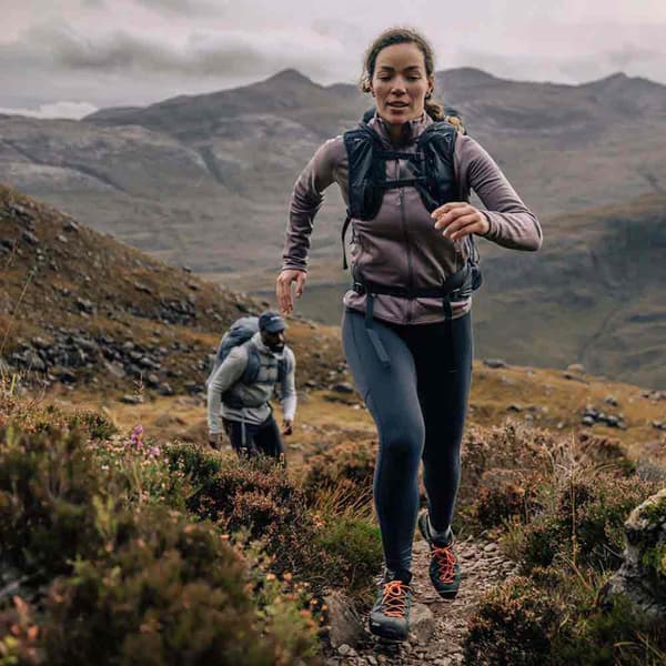 Montane Fury Lite Fleecejakke Med Fuld Lynlås Lilla XL Kvinde