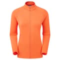 Miniatyrbillede 1 af 2: Montane Fury Lite Fleecejakke Med Fuld Lynlås Orange L Kvinde