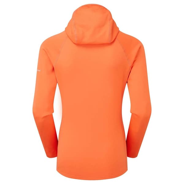 Montane Fury Lite Fleecejacka Med Dragkedja Orange S Kvinna