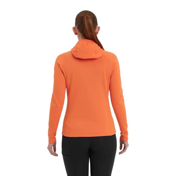 Montane Fury Lite Fleecejacka Med Dragkedja Orange S Kvinna