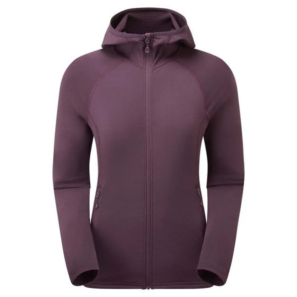 Montane Protium Lite Fleecejakke Med Hætte Lilla S Kvinde