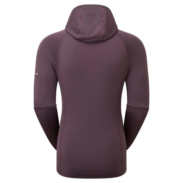 Montane Protium Lite Fleecejacka Med Huva Lila XL Kvinna