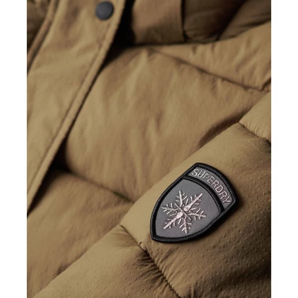 Superdry Faux Fur Longline Untuvatakki Beige XS Nainen