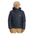 Miniatyrbillede 1 af 5: Quiksilver Scaly Jakke Blå 10 Years Dreng