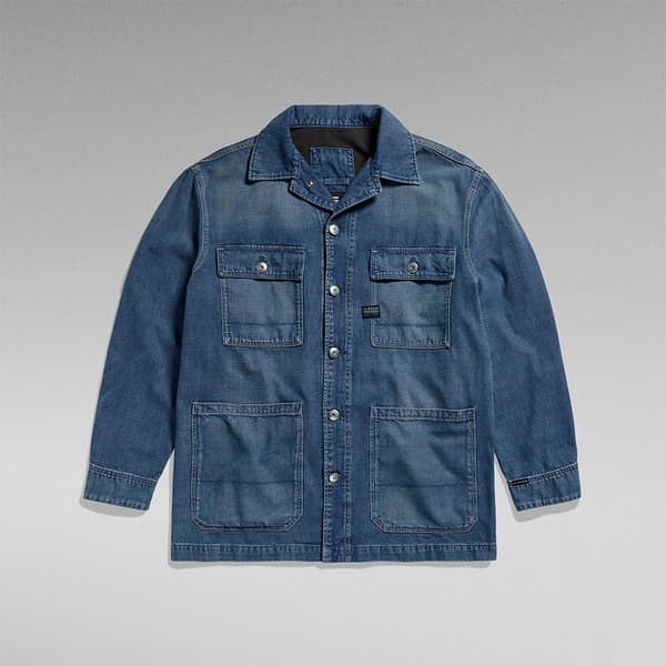 G-star Chore Denimjakke Blå XL Mand