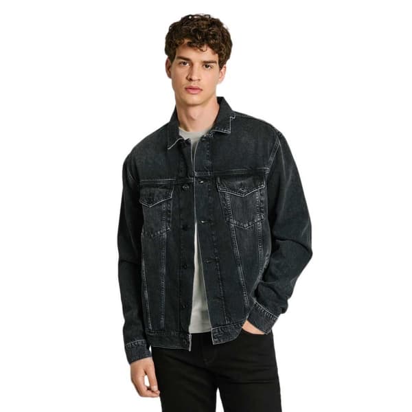 Pepe Jeans Relaxed Denimjakke Blå L Mand