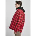 Miniatyrbillede 3 af 4: Urban Classics Plaid Quilted Jakke Rød S Mand
